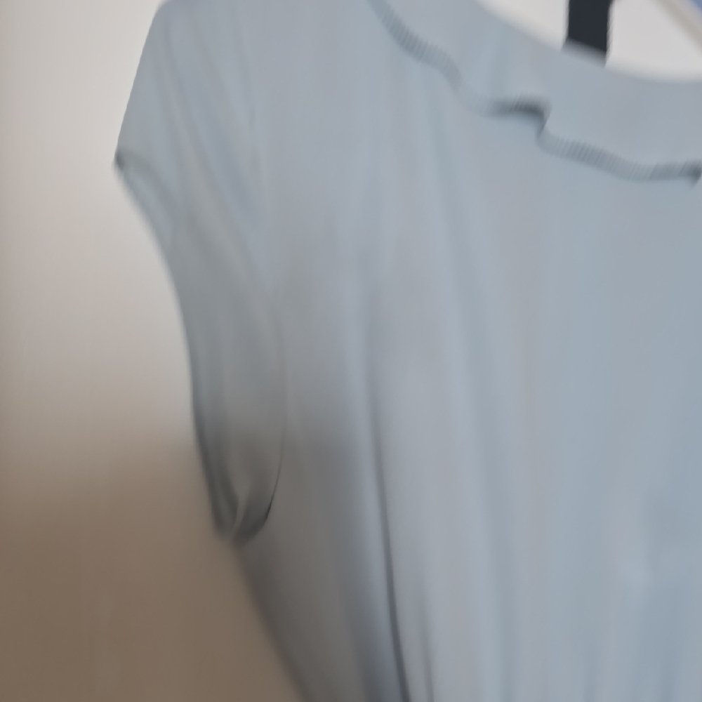 Sunday Best Sky Blue Ruffle Mini Dress - Picture 9 of 10